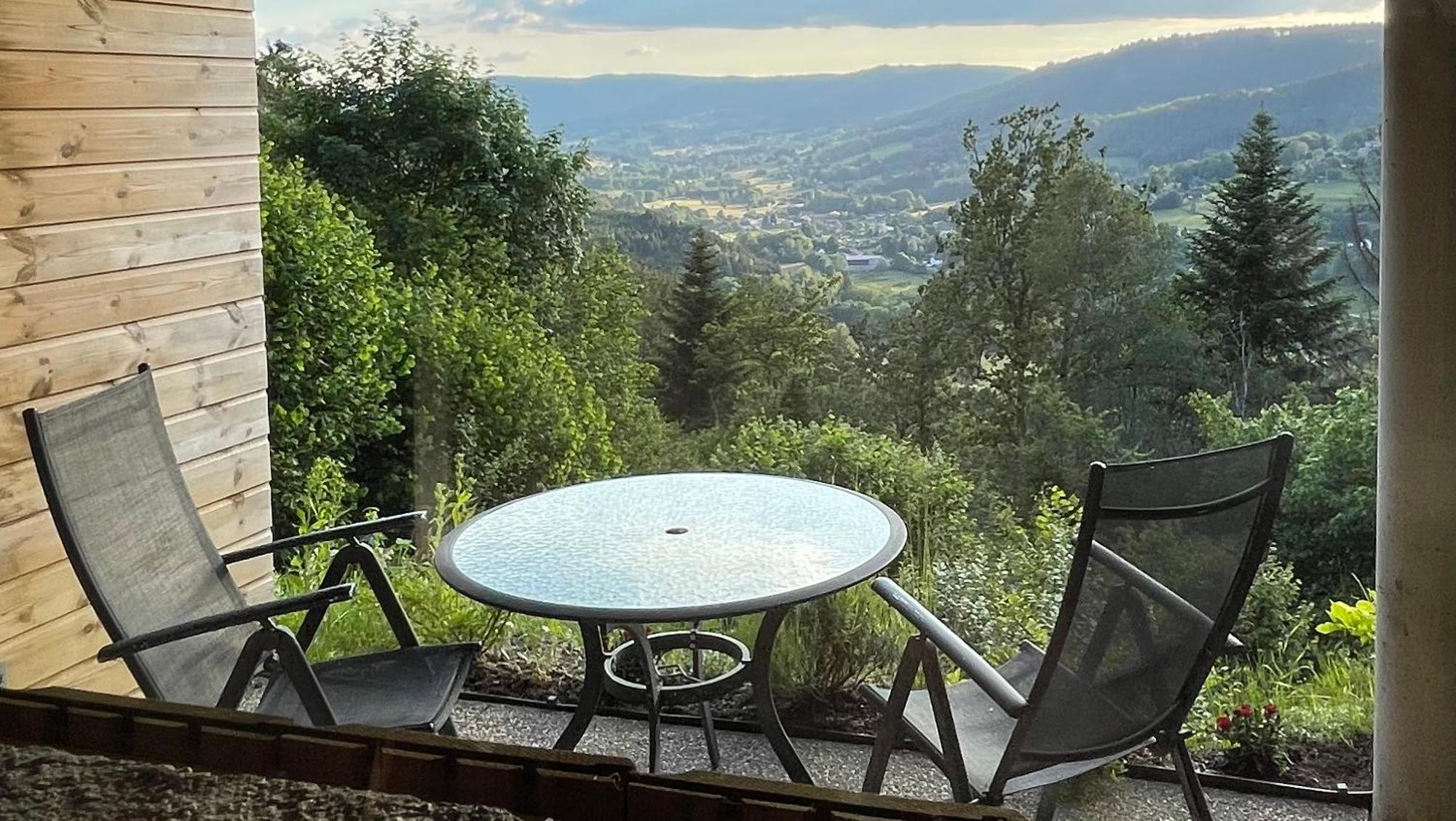 Le gîte cozy de Bouvacôte avec vue panoramique Le Tholy Exterior foto