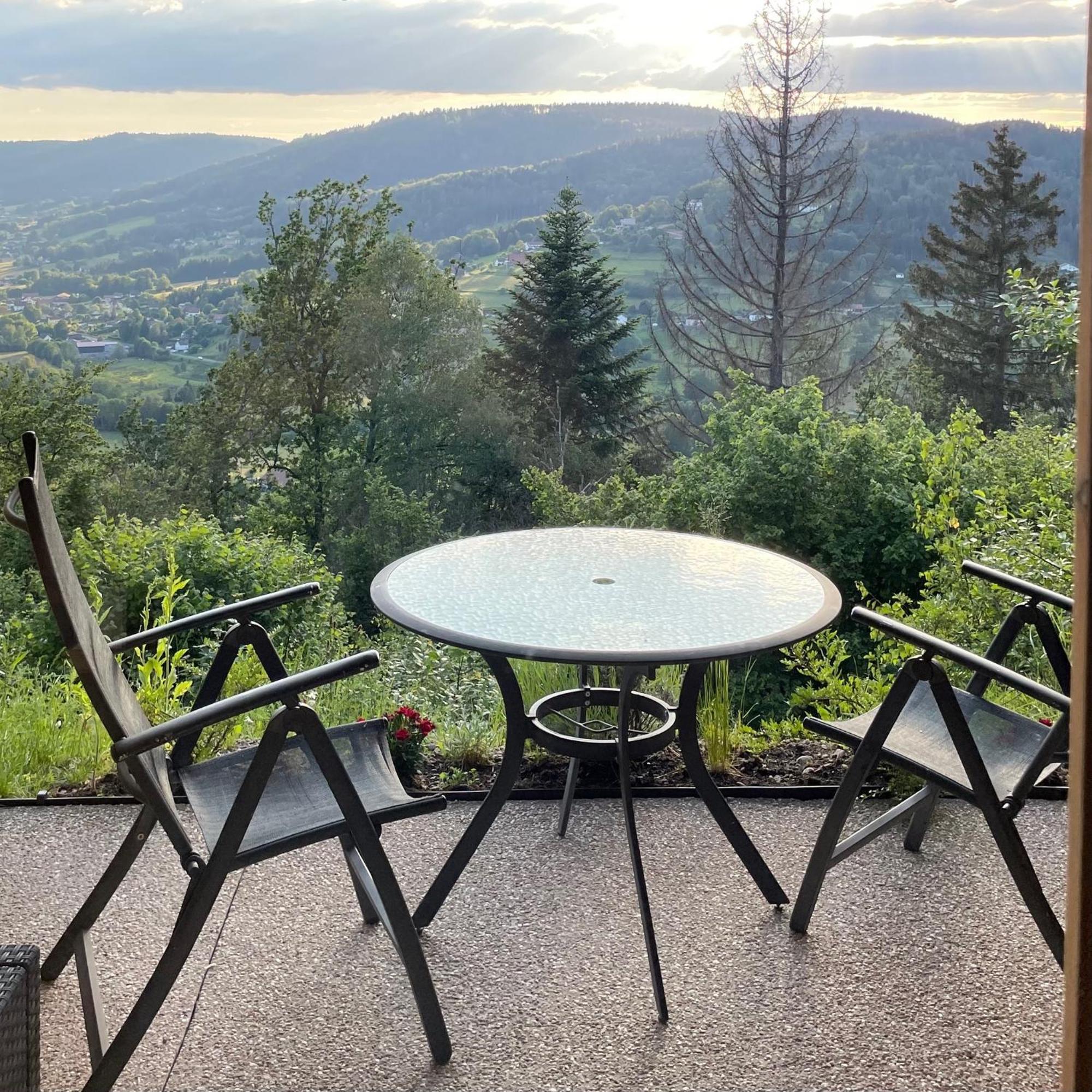 Le gîte cozy de Bouvacôte avec vue panoramique Le Tholy Exterior foto